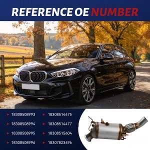 Catalytic Converter for BMW 1-Series (F40) — Reference OE 18308508993