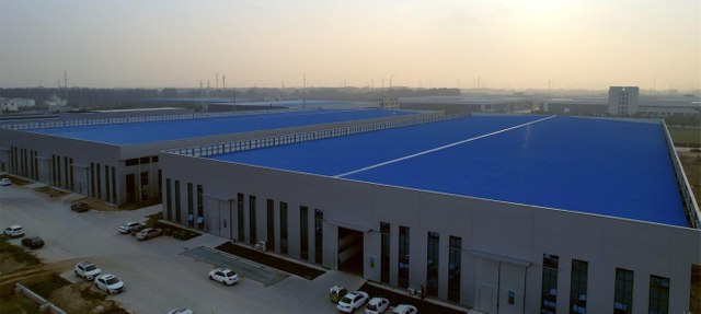 Gearonia production campus — aerial view