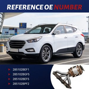 Abgaskrümmer mit Katalysator für Hyundai Tucson / ix35 — Referenz-OE 285102BEF1