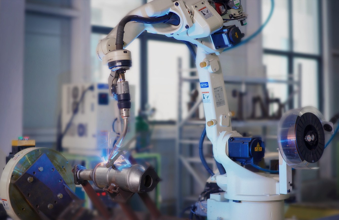 Robotic welding cell